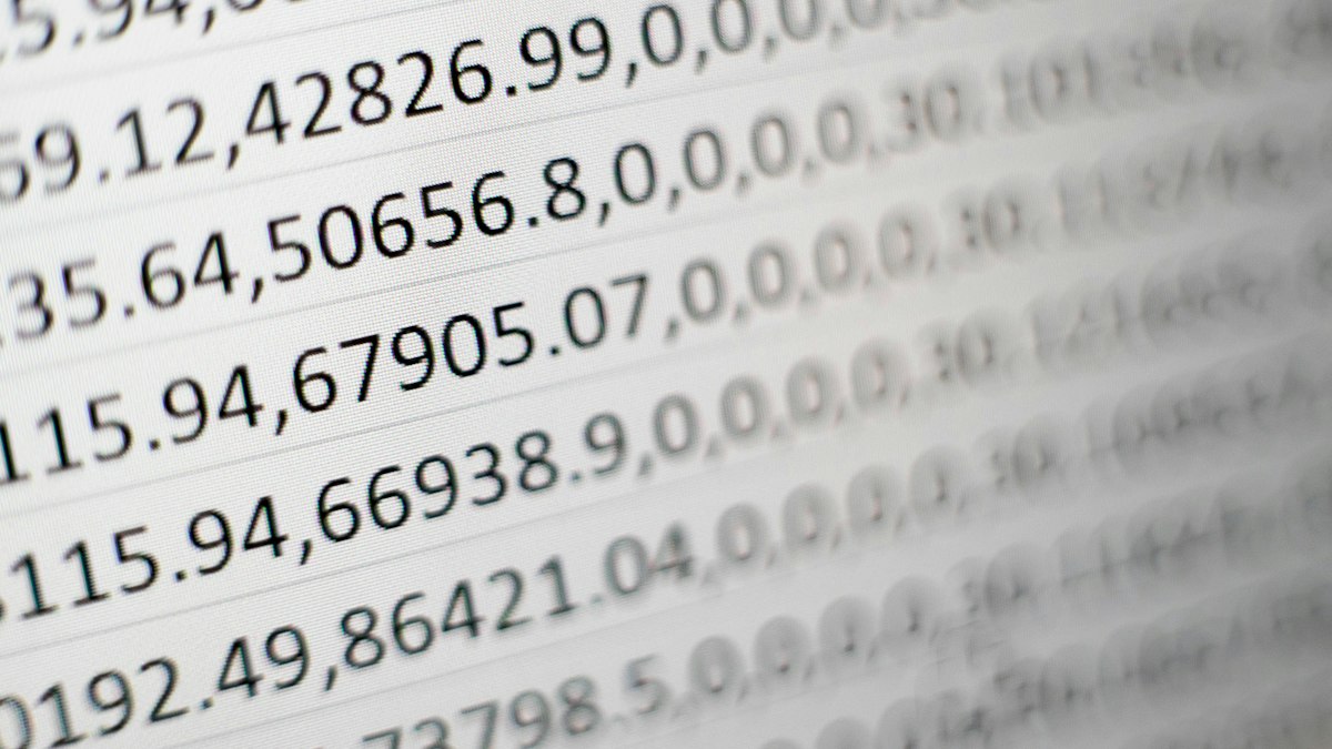 white printing paper with numbers